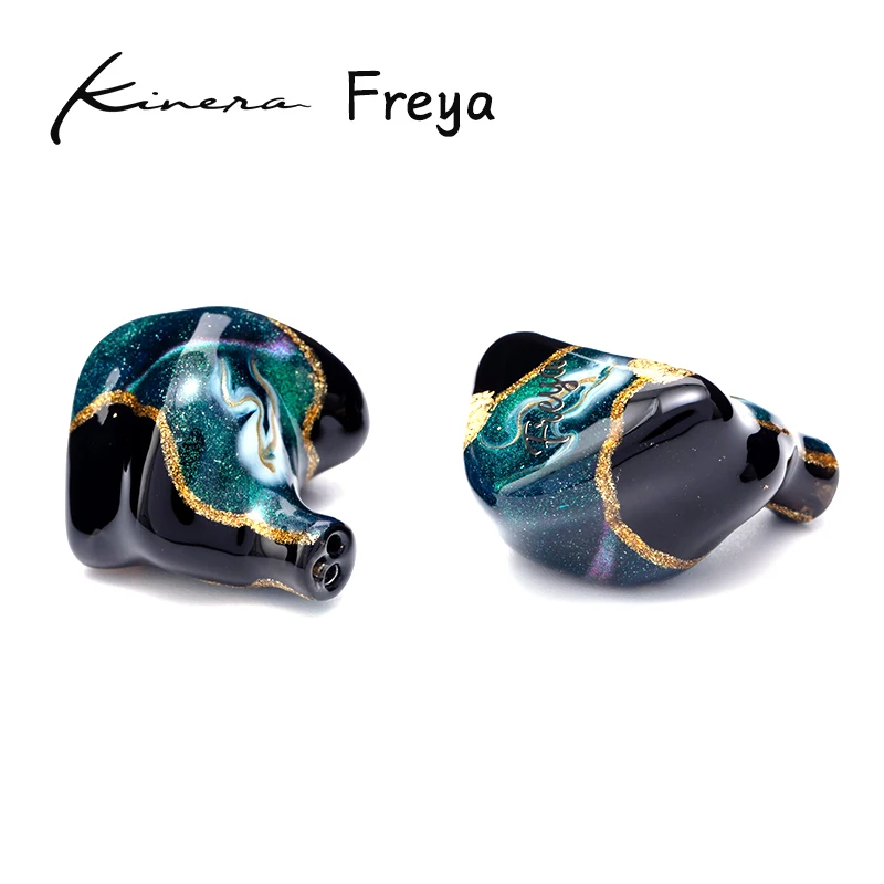 Наушники вкладыши KINERA Freya 3BA + 1DD гибридные наушники с ручной росписью Hi Fi