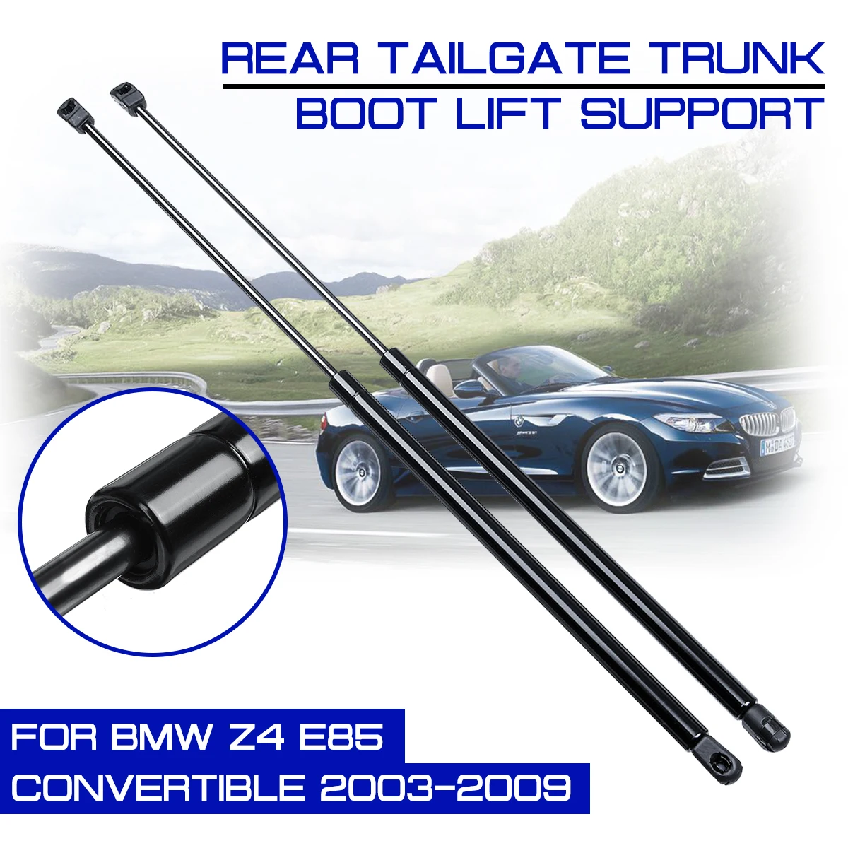 

for BMW Z4 E85 Convertible 2003-2009 Strut Spring Bars Shock Bracket