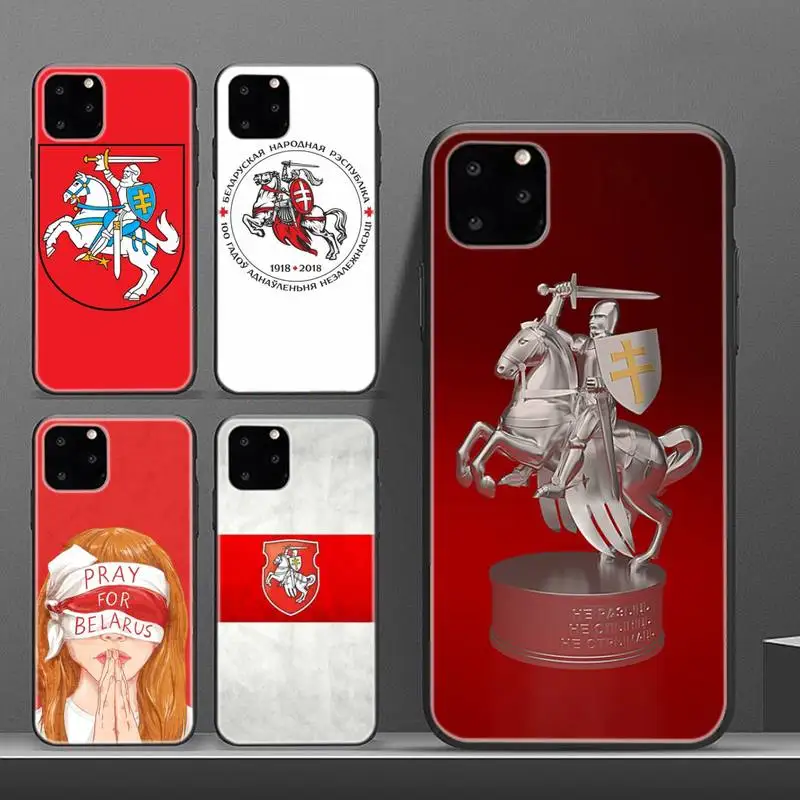 

Belarus Flag Phone Case For Iphone 6 6s 7 8 Plus XR X XS XSmax 11 12 13 Pro Mini Max