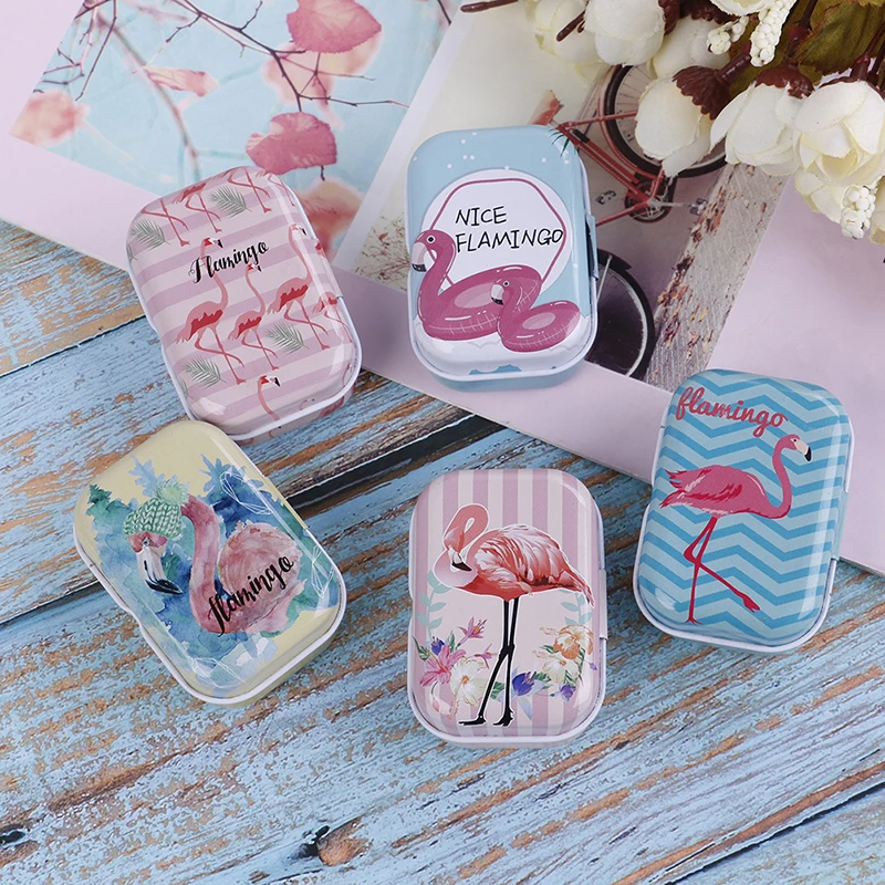 Красочные мини жестяные коробки для ногтей | Красота и здоровье