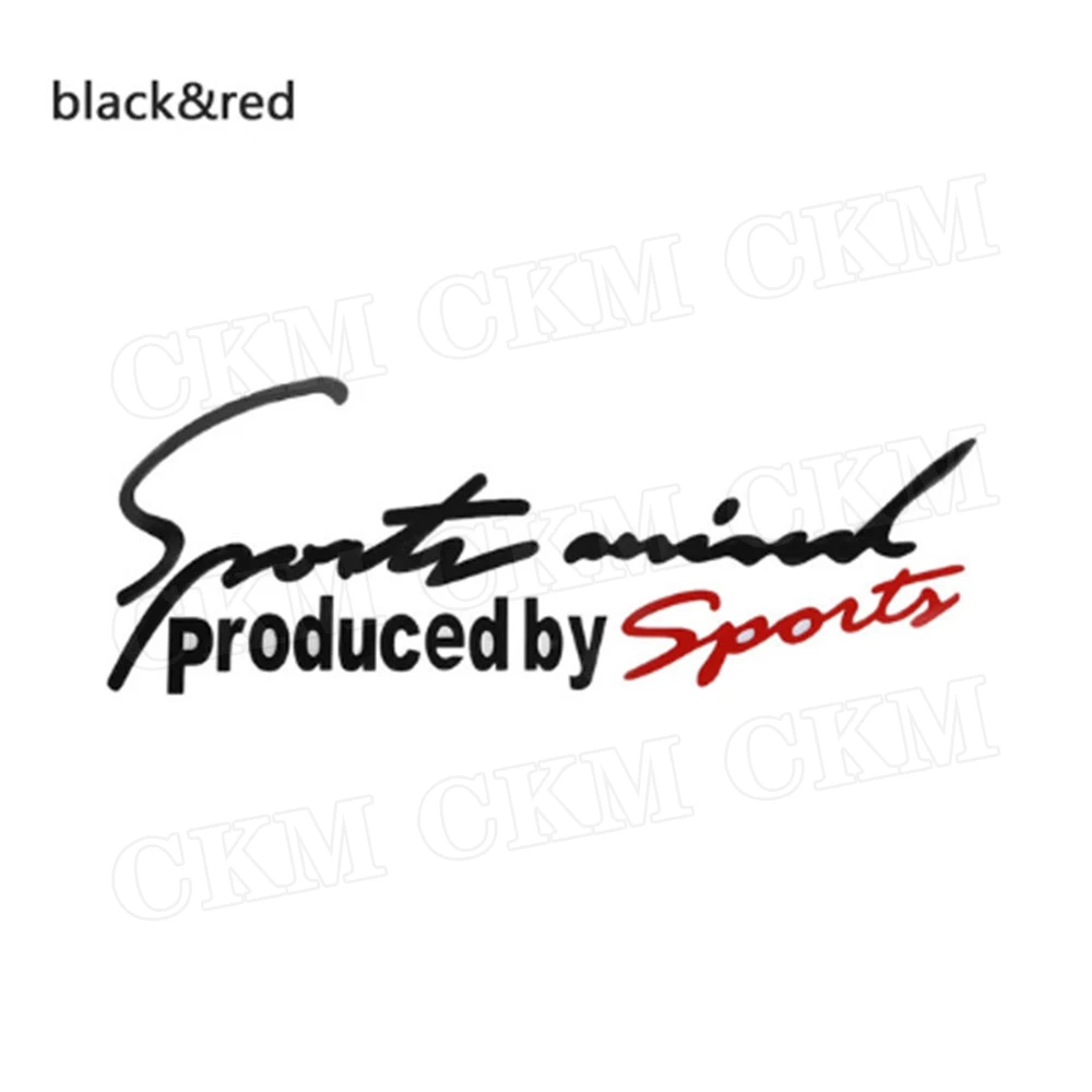 New Sport Style Car Stickers Emblem Badge Decal Automobile Bonnet Auto style Part for Audi BMW Mercedes Benz Decoration | Автомобили и