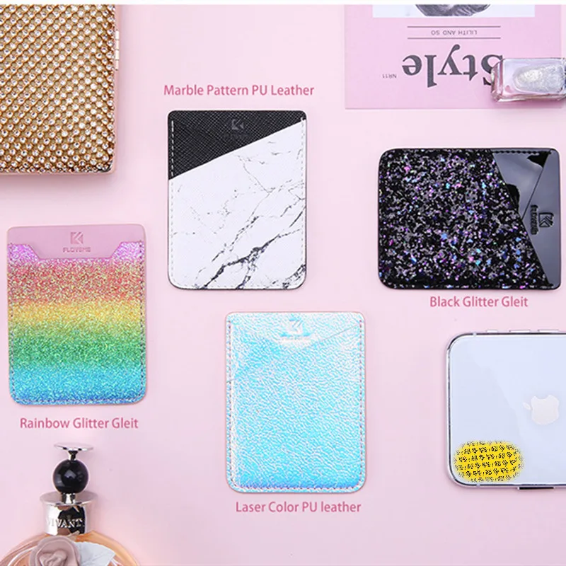 1 предмет Модный комплект Гибкий Мобильный телефон ID держатель для карт Бумажник