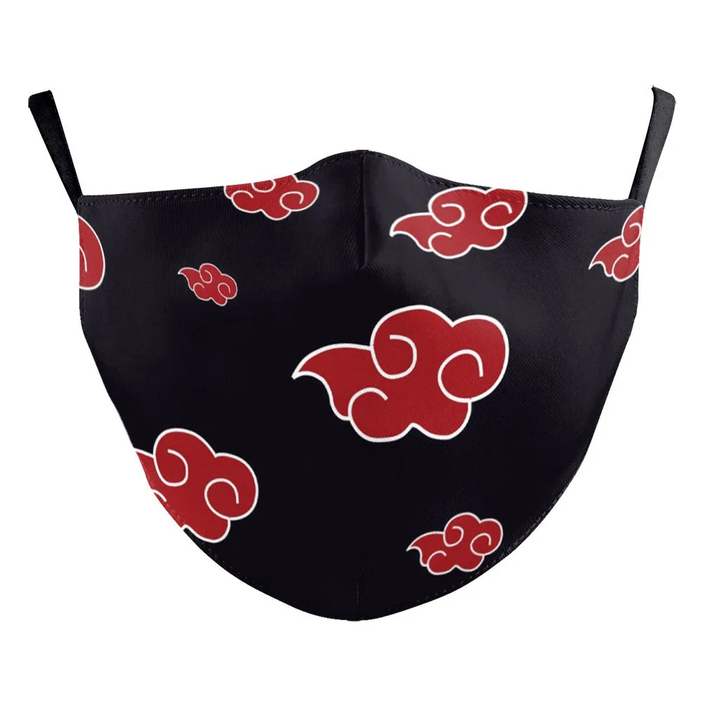 Короткая футболка с героями из японского аниме Шаринган Какаси рот Косплэй Для