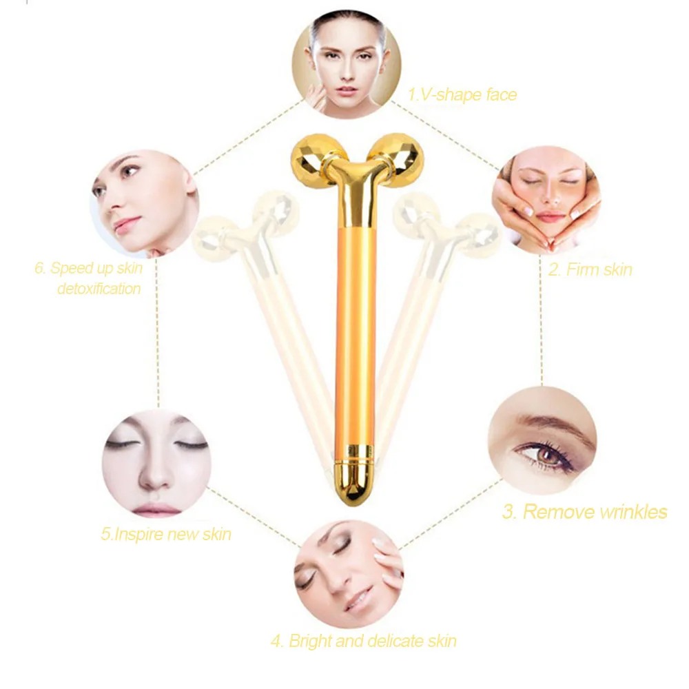 Wakeforyou Energy Beauty Bar инструмент для массажа лица лицевой валик красоты Вибрационный