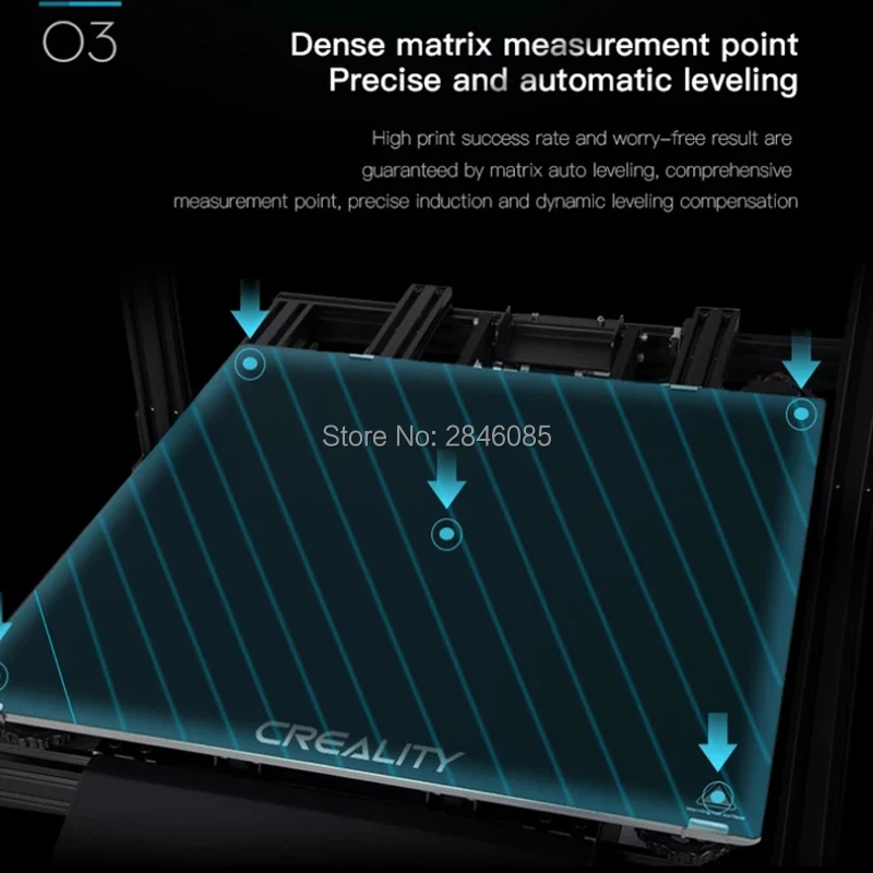 3D принтер CREALITY CR 10 Max большой размер поддержка стержня двойной блок питания и пояс