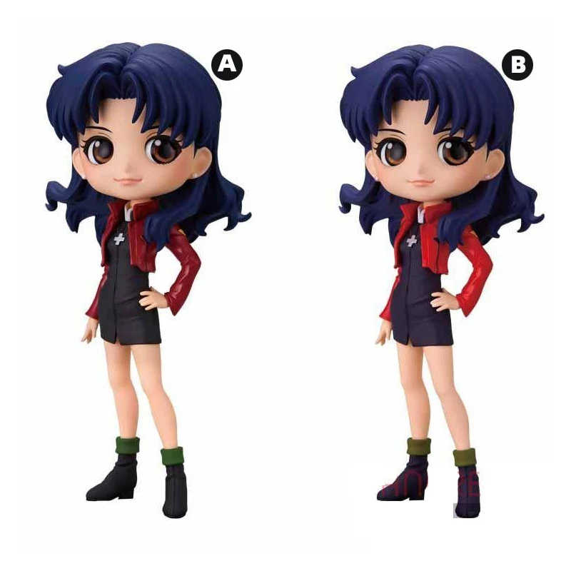 

Original EVA Q posket Anime Figure Action Toys Katsuragi Misato PVC Collectible Anime Figures Figurine Model 14cm Statue Figures