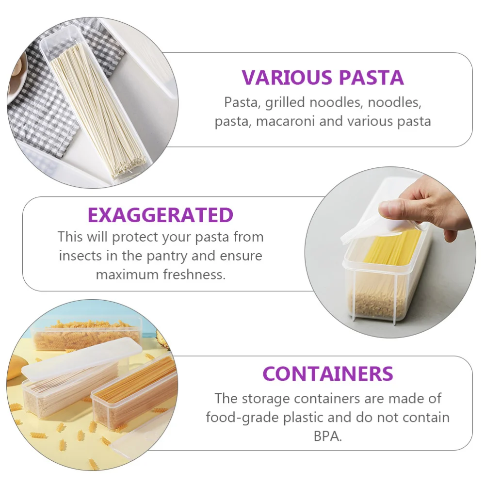 

4pcs Crisper Boxes Refrigerator Storage Boxes Sealed Food Storage Containers