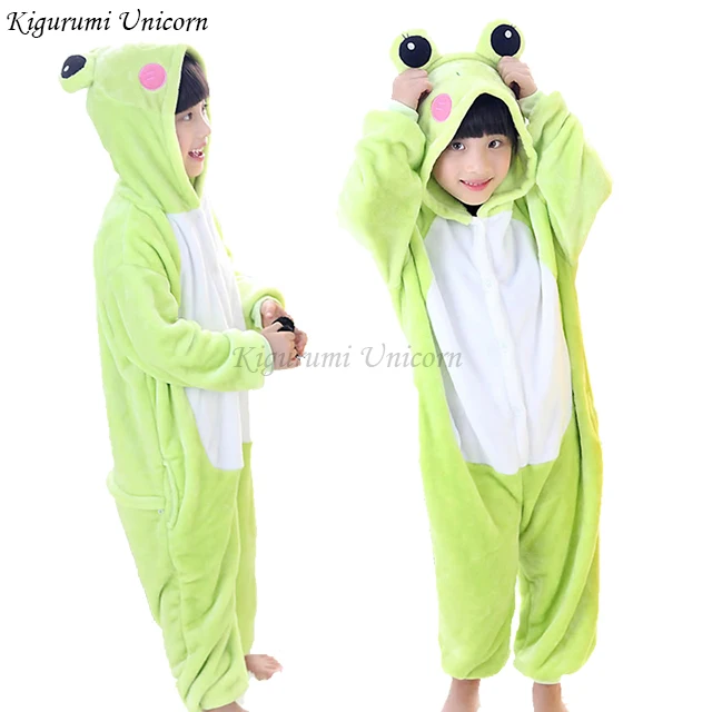 Pink Tenma Kigurumi/Детские пижамы с единорогом; фланелевые пижамы в виде животных; комбинезон с единорогом на всю зиму; супермягкая ночная рубашка; пижамы; одежда для сна - Цвет: Pink Tenma