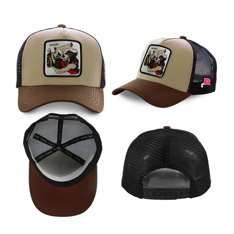 2019 летние стражи Галактики Snapback поп вышивка ракета дышащая бейсбольная кепка