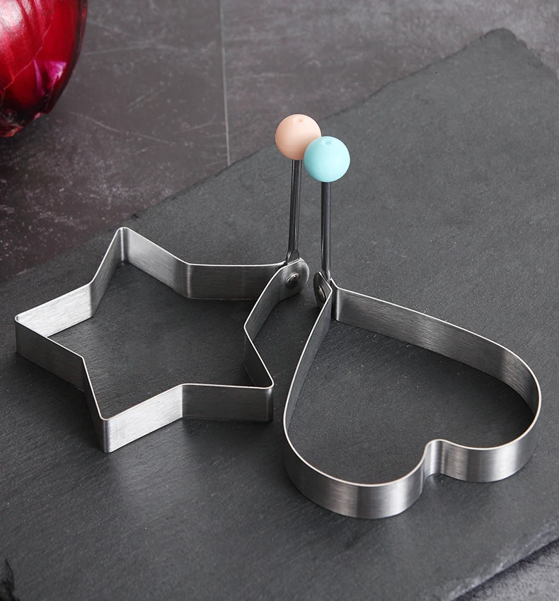 Worthby 4 шт./компл. милые яйцеварка Пластик яйцо набор Кухня яйцо Плита инструменты яйцо пресс-формы с крышкой кисть блинница