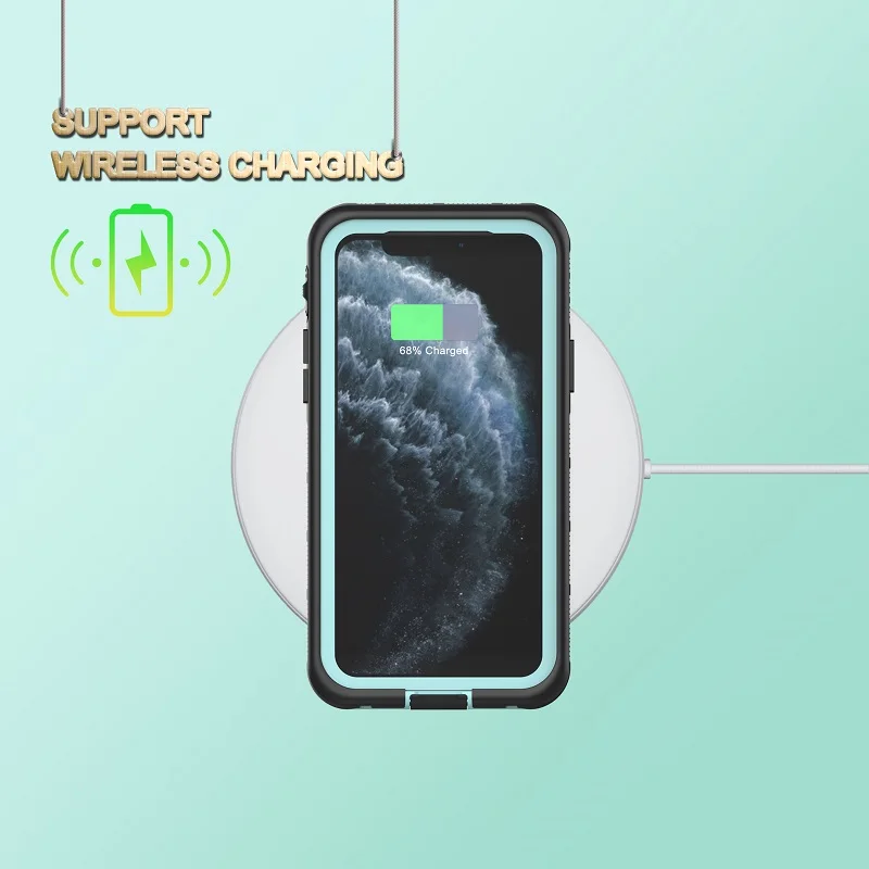 

CASEIER Waterproof Phone Cases For iPhone Anti-drop Complete-wrapped Phone Case For iPhone 11 Pro Max XS MAX XR Phone Case Cover