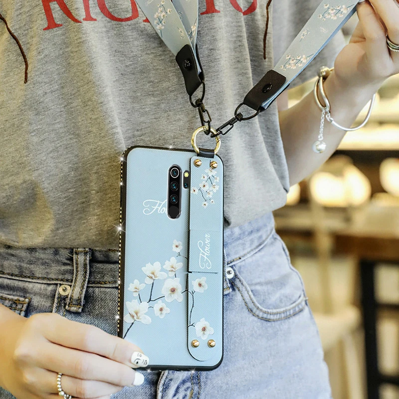 YueTuo 3d Алмазный Блестящий ремешок чехол для Xiaomi Redmi Note 8 pro note8 note8pro Оригинальный