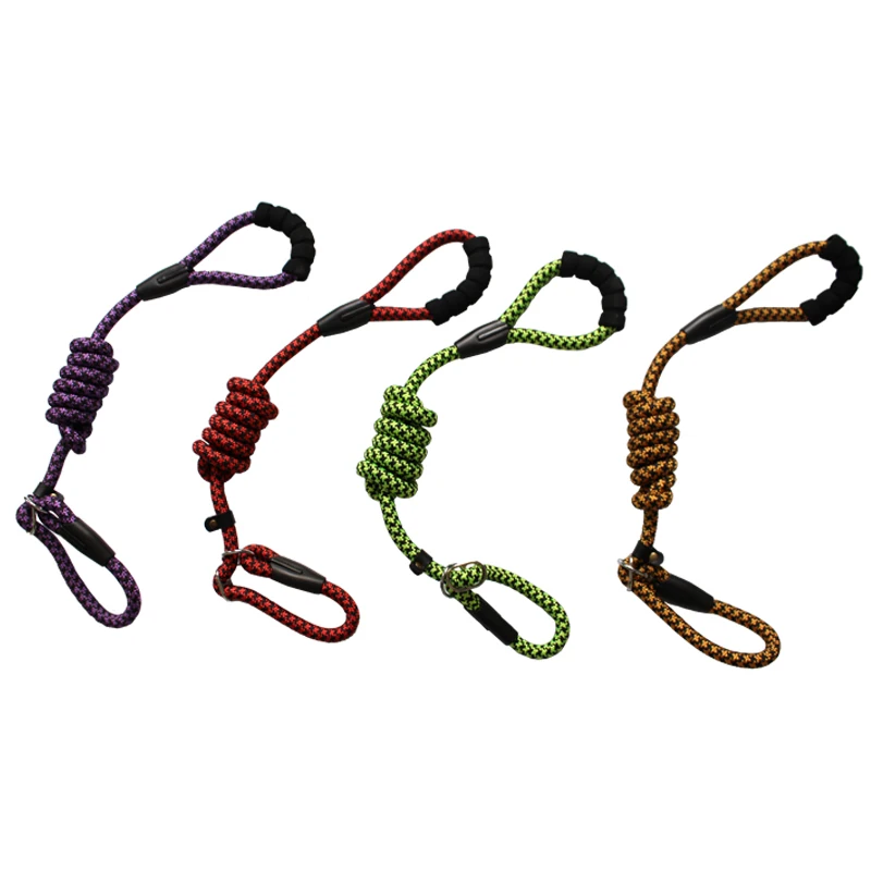 

Pet Hand Holding Rope P Chain Training Rope Labrador Golden Retriever Explosion-Proof Dog Leash Collar Collar Big Dog Walking