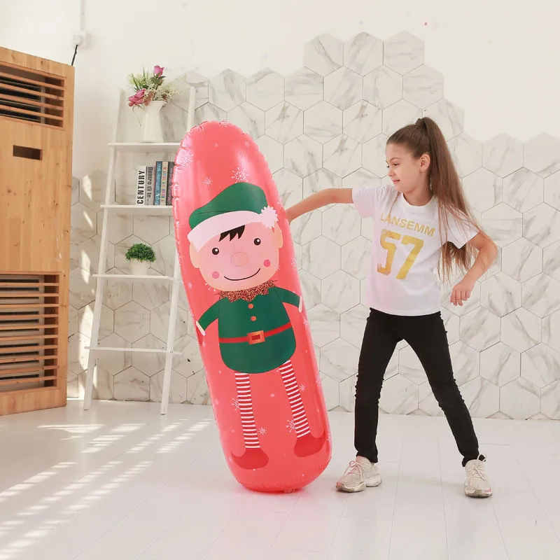 Детское оборудование тэквондо надувной кикбоксерский мешок свободный-стенд