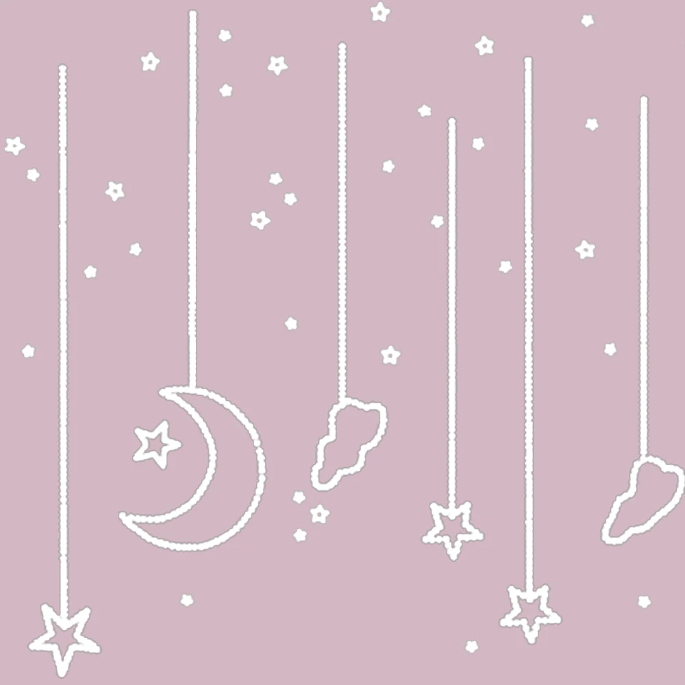 Swing Star Pink NICETOWN, 2 слоя, затемненные шторы, с вырезами, фея, Волшебная звезда, замок, узор, оконные шторы для девочек, детская комната, детская спальня - Цвет: Swing Star Pink