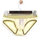 Cockconдетское нижнее белье Для мужчин прозрачные трусы Для мужчин s сетчатые шорты спандекс трусы нижнее белье трусы, Cueca