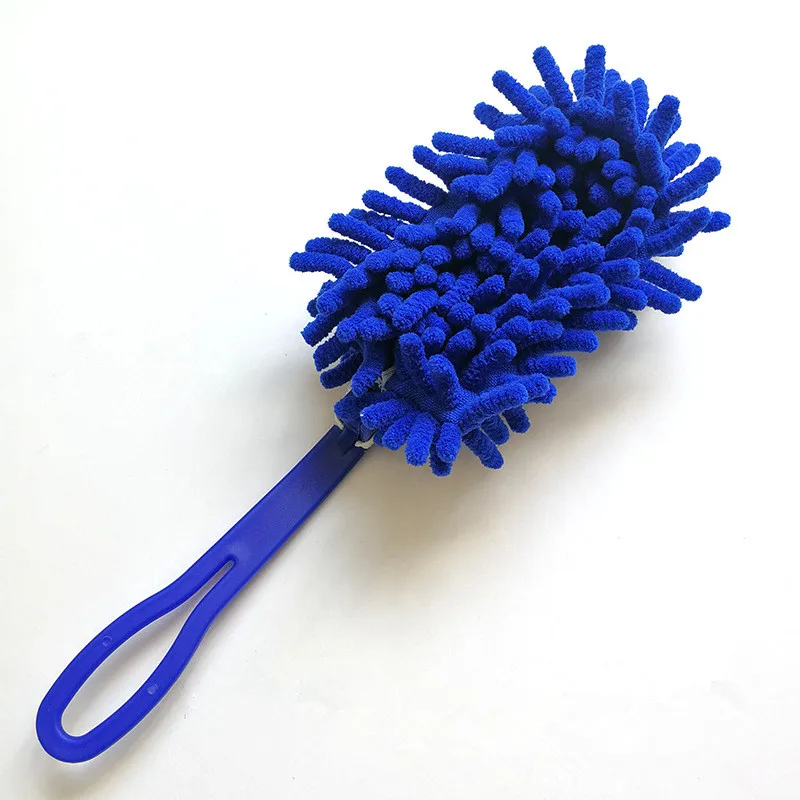 Сгибаемая щетка из микрофибры и синели для удаления пыли очистки автомобильного