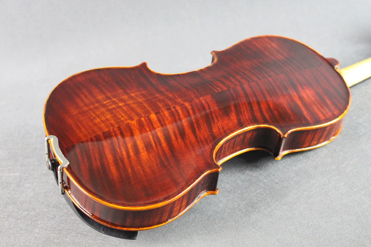 4/4 скрипка тигр пижамы для малыша задняя 바이올린 كمان превосходное пламя