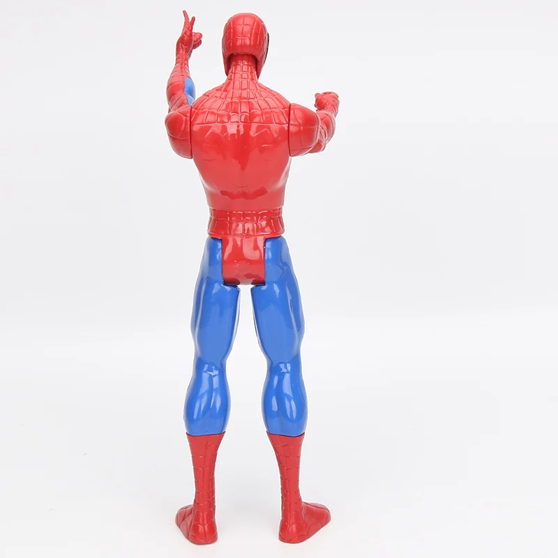 1" 30 см Marvel Мстители черный костюм Человек-паук фигурка игрушка Человек-паук Коллекционная модель игрушки Железный человек Тор