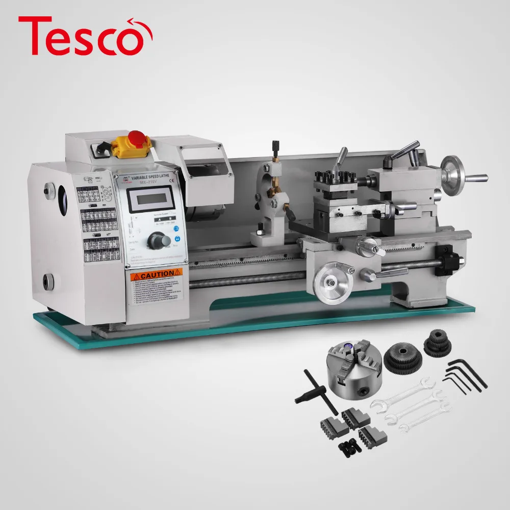 

New Metal Processing Variable Speed Lathe 8x16 Inch Metal Lathe 210 mini lathe
