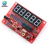 1hz 50mhz digital led crystal oscillator frequency counter tester diy kit 5 digits high precision digital frequency meter module