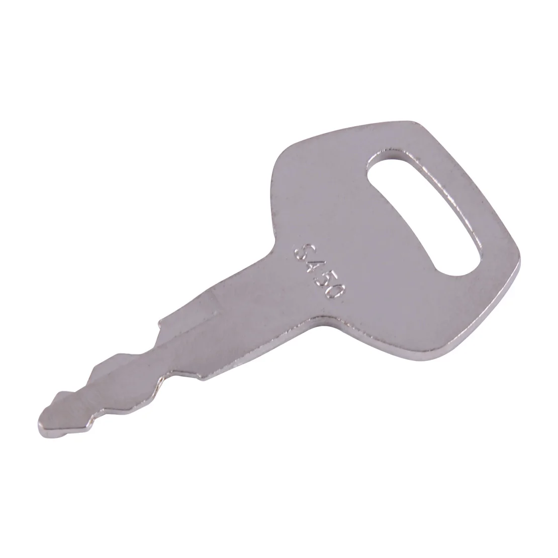 

DWCX 5PCS Steel Car Ignition Key S450 Silver fit for Case JCB Linkbelt Sumitomo Excavator 150979A1