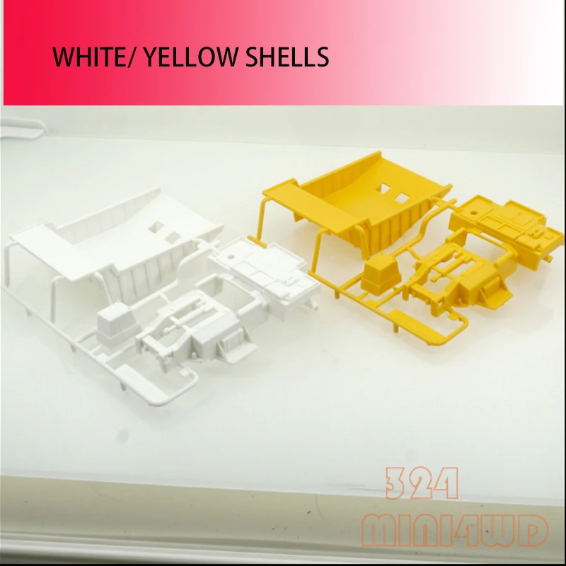 Самодельные пластиковые корпуса мамонта самосвала для tamiya mini 4wd гоночный