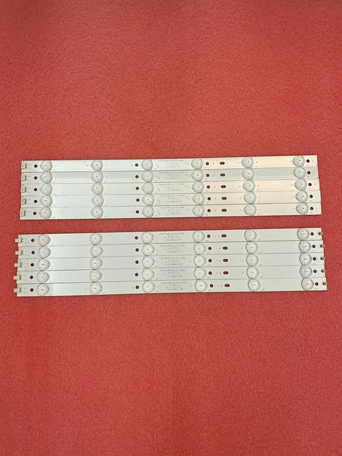 Светодиодная лента-подсветка 12LED для Le42h254d2 A B Lk42d LE42D31 42D59EDS 4708-K420WA-A2213V01 K420WD_A B