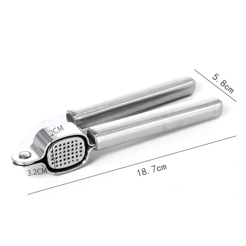 

Stainless Steel Squeeze Crusher Garlic Presses Fruit & Vegetable Cooking Kitchen Accessories Tools Promotion