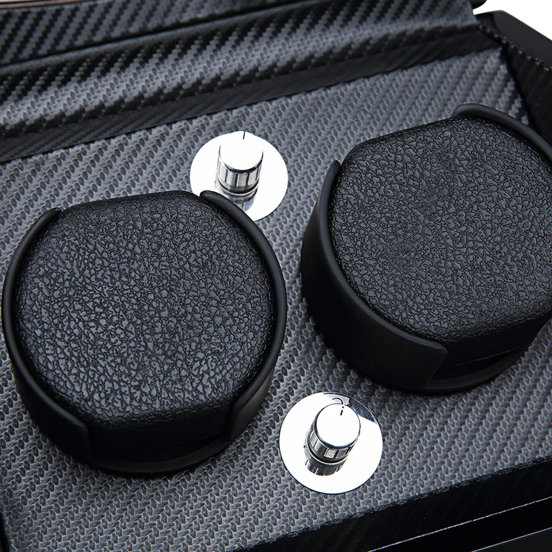 Автоматическая коробка для намотки часов 2 ротора слота Часы Дисплей Чехол