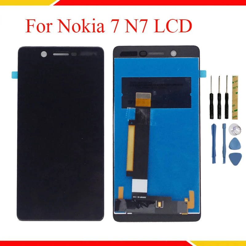 ЖК дисплей для Nokia7 N7 Nokia 7 кодирующий преобразователь сенсорного экрана в