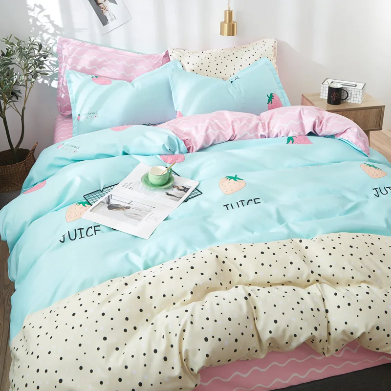 Новый комплект постельного белья pillwocase с пододеяльником и Китом Комплект pinetree