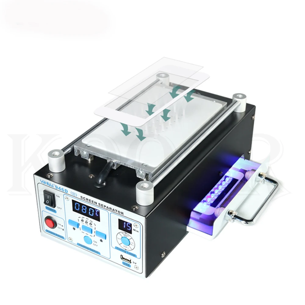 YIHUA 946D-III ЖК-сепаратор встроенный сильный вакуумный насос сепаратор телефон стекло сплит-экран Ремонт ЖК-сепаратор