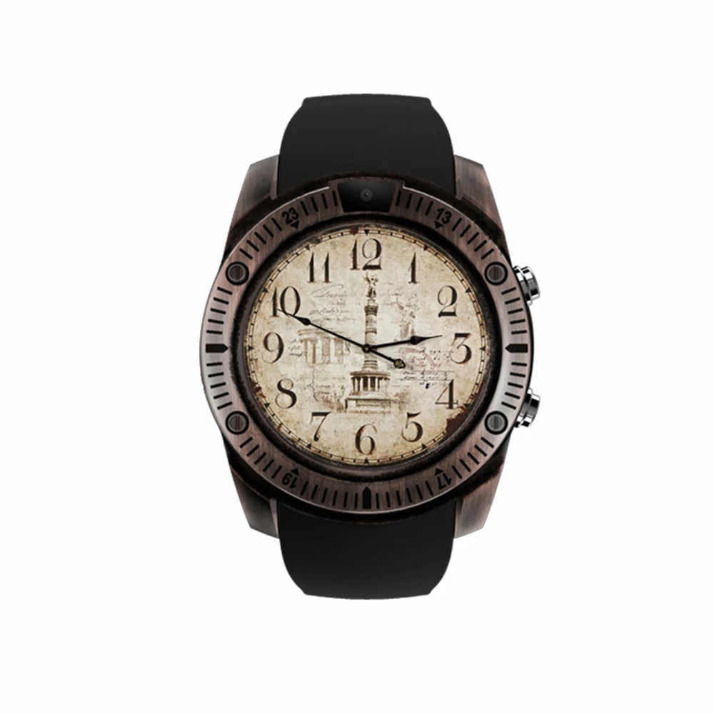 KY003 Смарт часы с sim картой Шагомер монитор классические наручные для мужчин