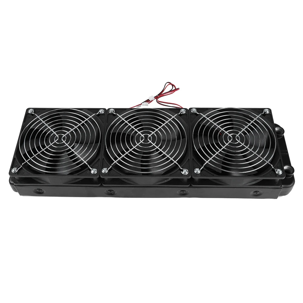 

CPU Water Cooling Radiator G1/4 Thread Heat Row Radiator with Fan 18 Tubes (360mm)