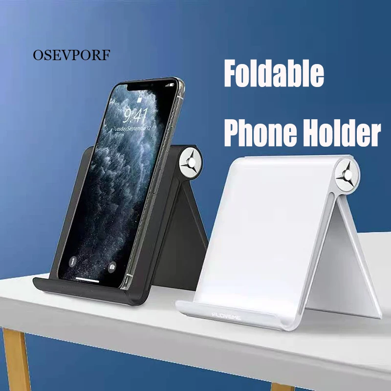 Складной держатель для телефона подставка мобильного iPhone 12 11 Pro 7 X Tablet Samsung S10 S9