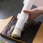 Формочка для суши Push-type, для самостоятельного изготовления рисовых шариков из водорослей, набор инструментов для рисовых шариков, домашний полный набор аксессуаров кухонные пресс-формы