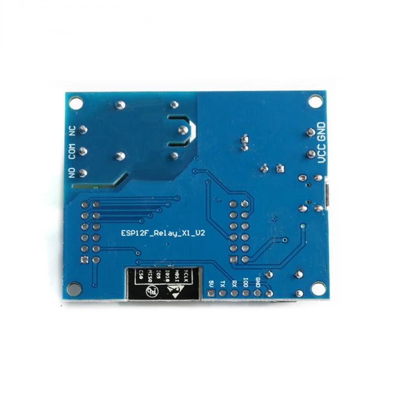 Беспроводной Wi-Fi релейный контроллер ESP8266 одноканальный модуль ESP 12F макетная