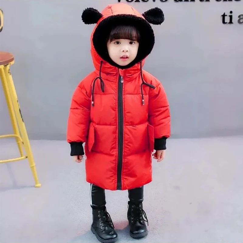 

Детская пуховая куртка с капюшоном, на возраст 1-7 лет