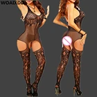 Новое Сексуальное нижнее белье, боди с открытой промежностью, фетиш, порно, Детская кукла, сексуальное эротическое нижнее белье