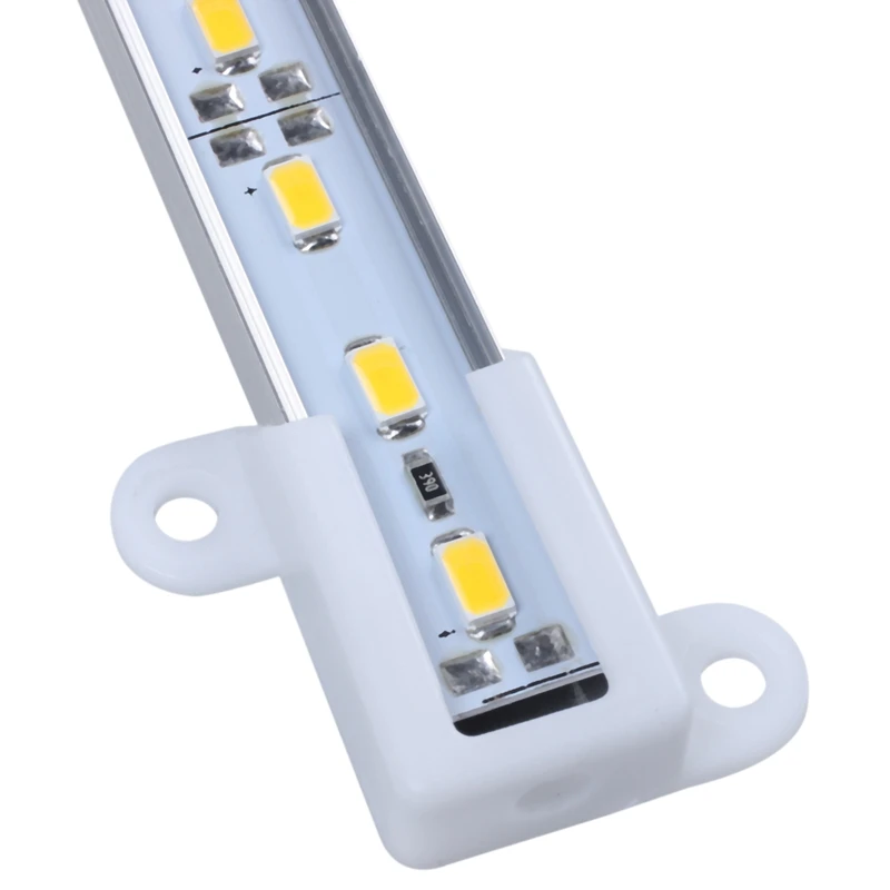 

50CM 12V 36 LED 5050 SMD Hard Strip Bar Light Aluminum Rigid Warm White