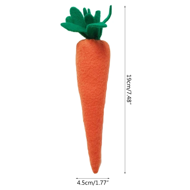

Easter Carrot Party Garden Decorations Artificial Carrot Fruits Easter Toys 652A