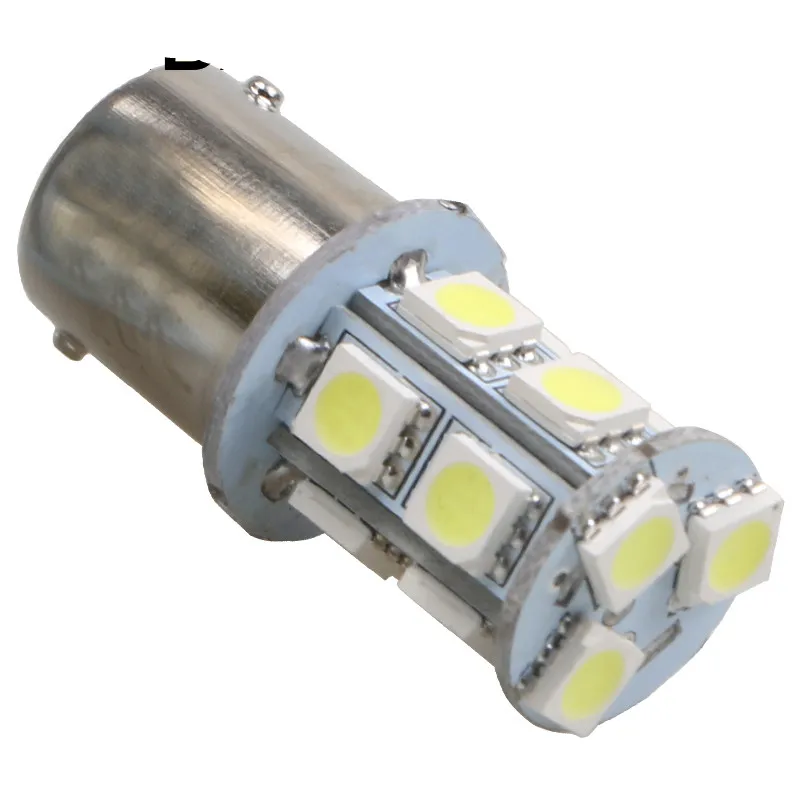 1156 BA15S LED Light P21W 13 SMD White Bulb Lamp Car Turn Signal Reverse Lights Tail Parking 12V Red for Motorcycle | Автомобили и