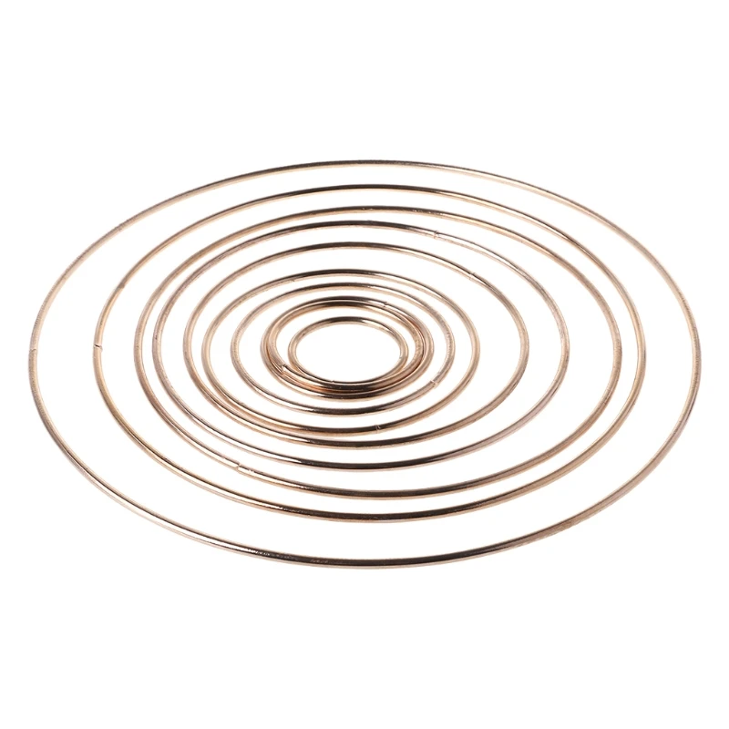 Металлическое кольцо Ловец макраме сделай сам аксессуар 35-190 мм L4MF | Дом и сад