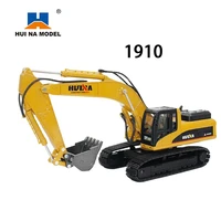 huina 1910 140 scale simulation alloy excavator static toy engineering truck diecast excavator model for kids