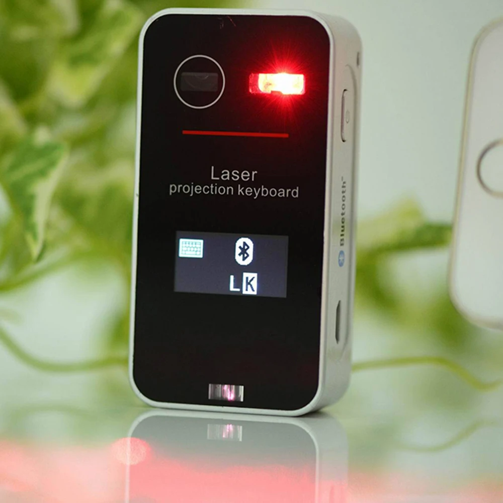 KB560S беспроводная лазерная клавиатура Bluetooth Виртуальная проекция для iOS Android iPad