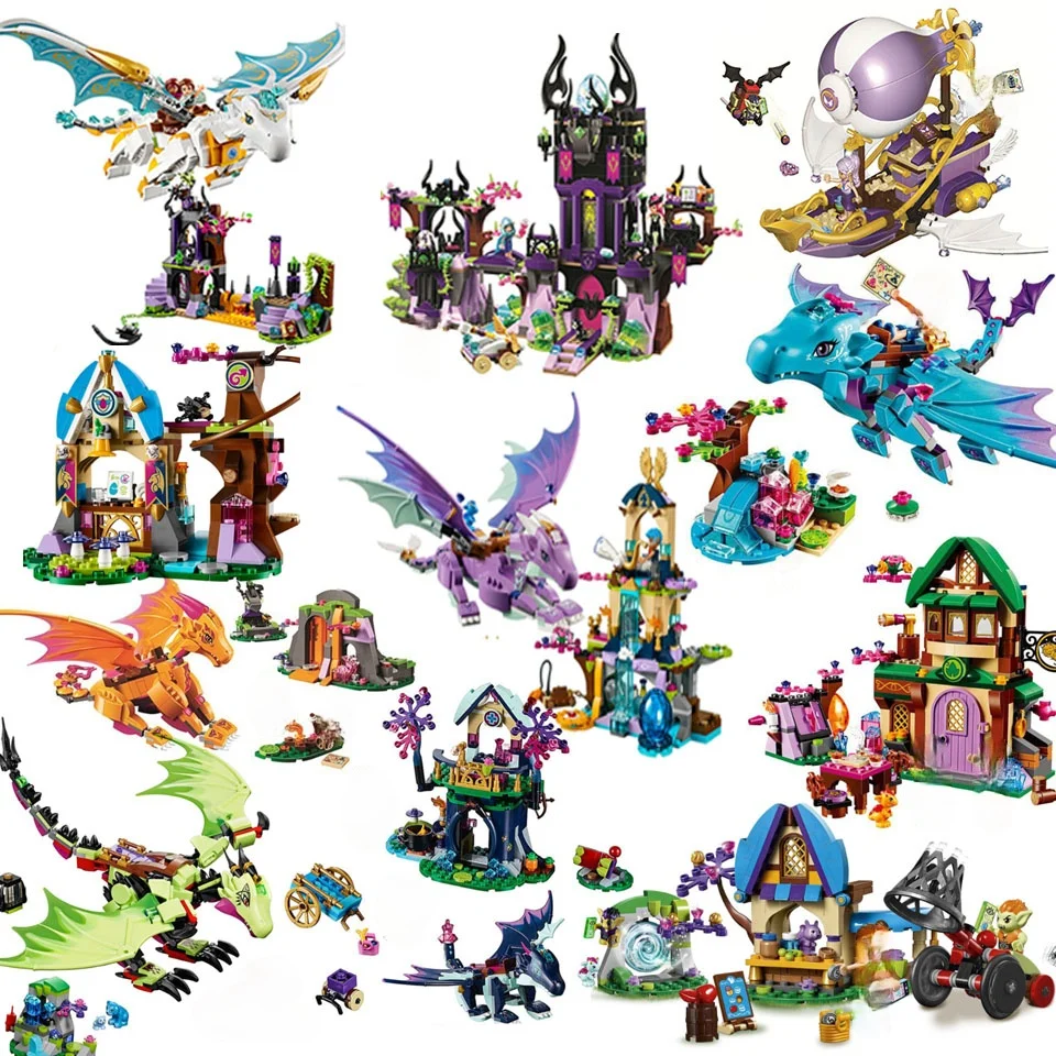 

Elves Dragon Sanctuary boy girl Friends Building Bricks Blocks Toys 10698 10415 10696 10413 10551 10549 10414 10548 10500 41174