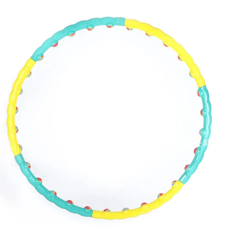 Women Sports Hoop Dismountable Gymnastics Hoop For Fitness Lady Waist Exercise Abdominal Massage ring Indoor Fitness Equipments