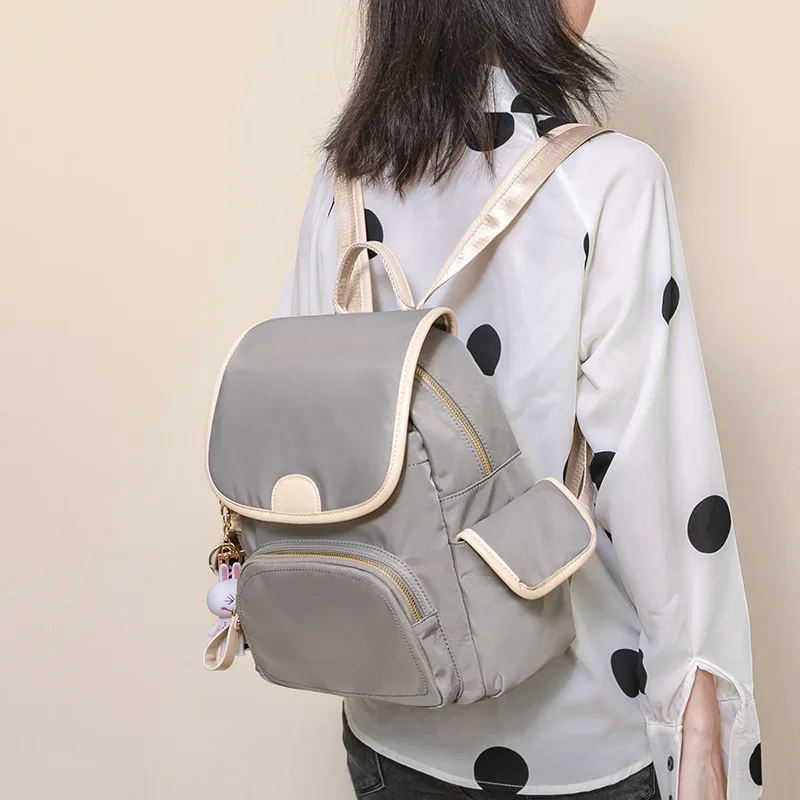 

Fashion All-match Student Large-capacity Schoolbag 2021 New Waterproof Travel Backpack Luxury Handbags Women Bags Designer Cc Gg
