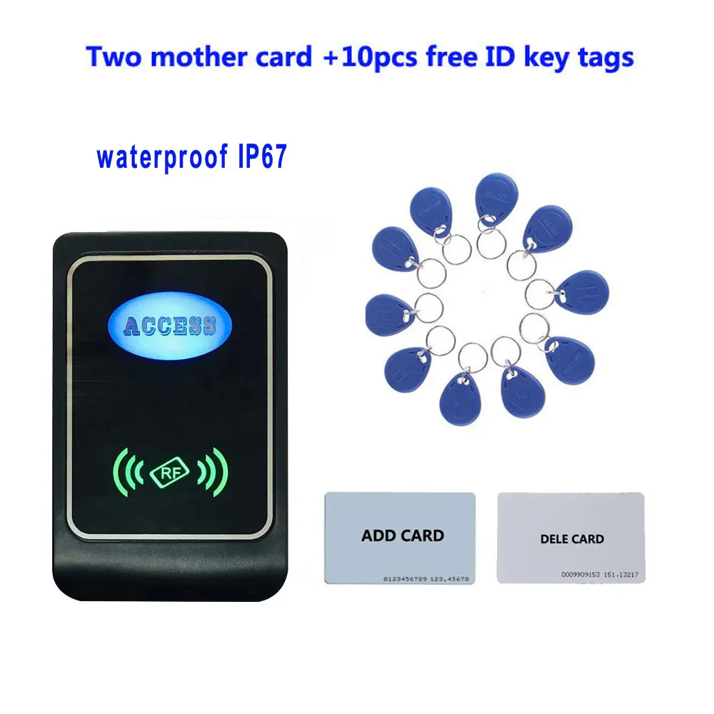 Автономный RFID-контроль доступа IP67 1000 пользователей EM4100 125 кГц | Безопасность и